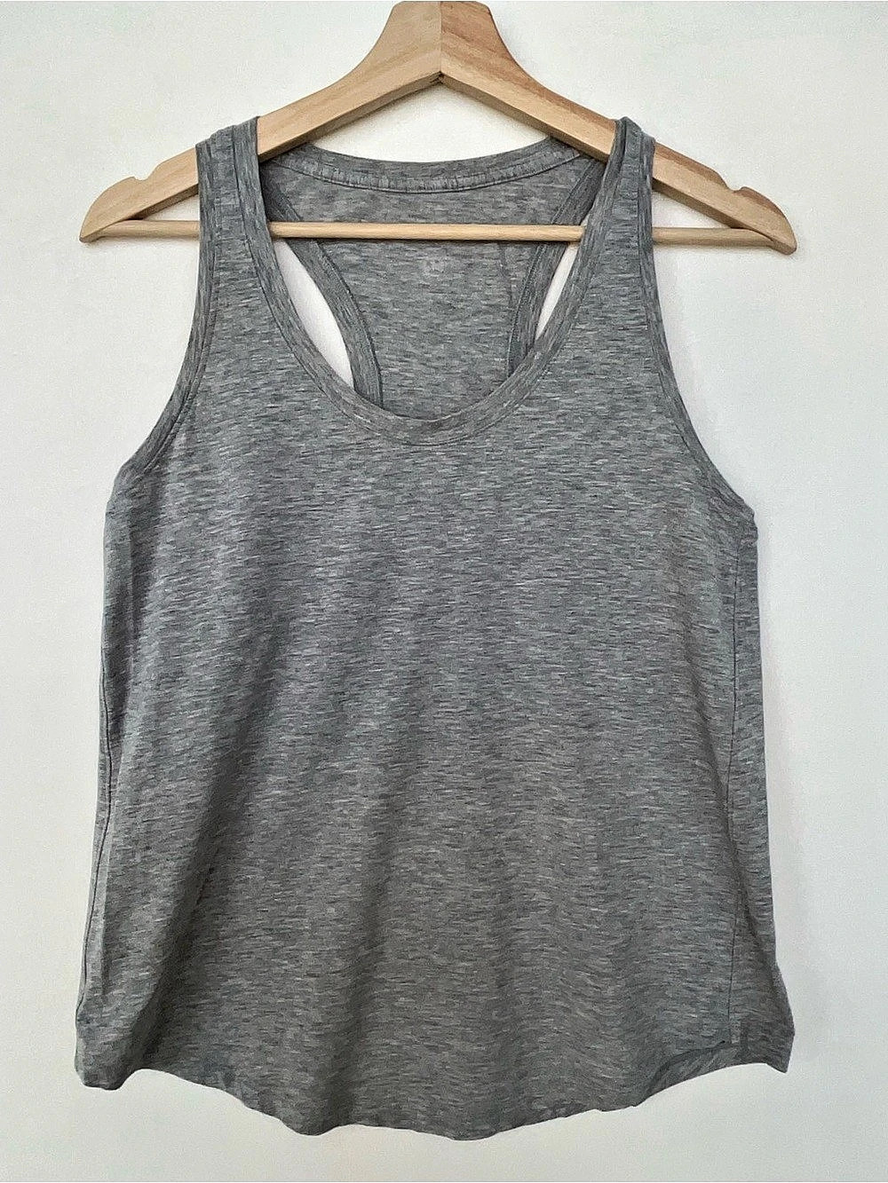 Lululemon Gray Racerback Tank Top